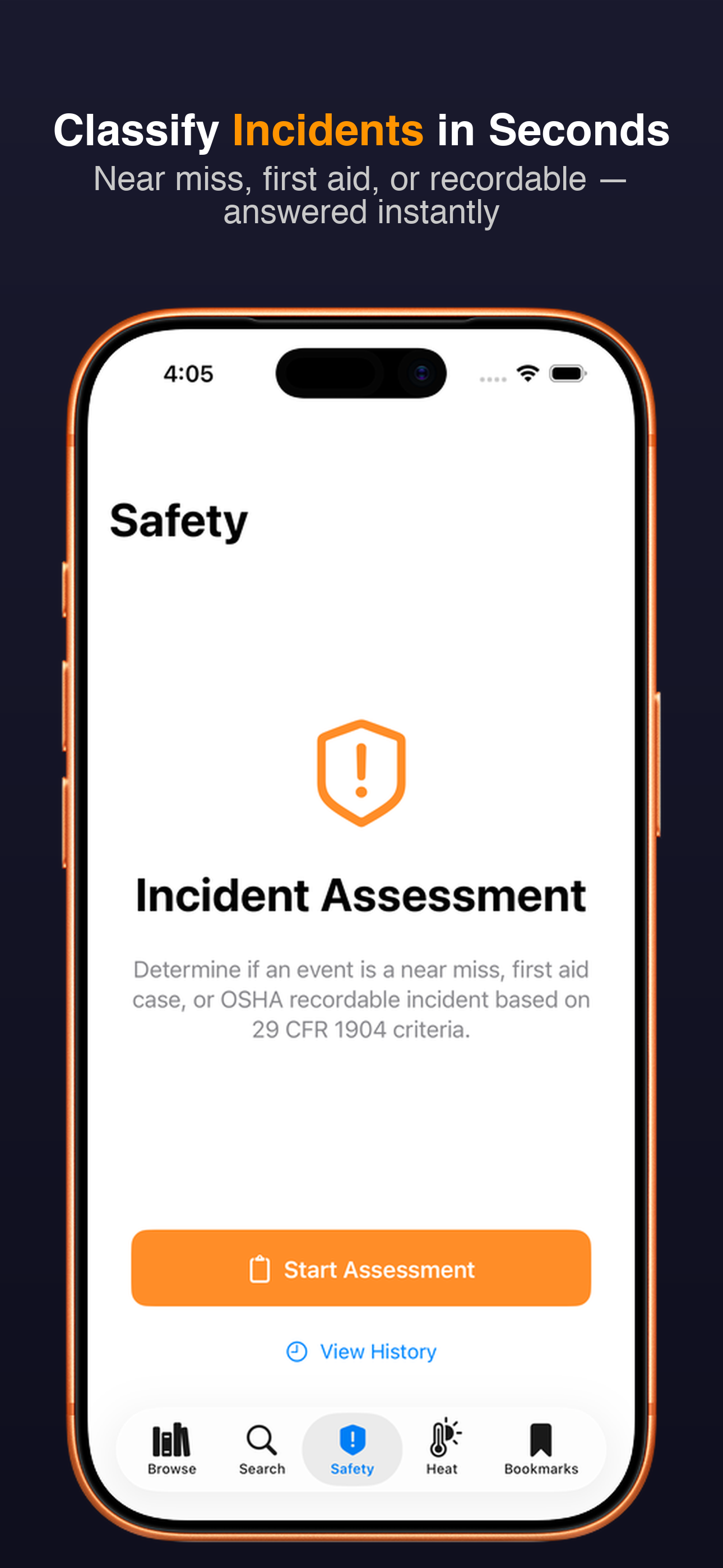 OSHA Reference screenshot 3