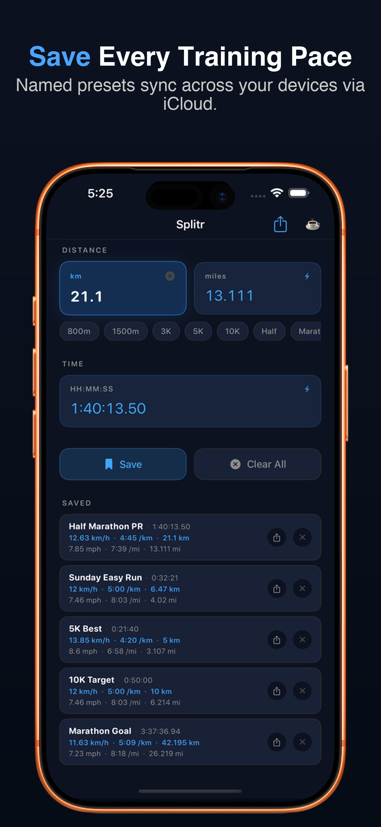 Splitr: Run Calculator screenshot 6