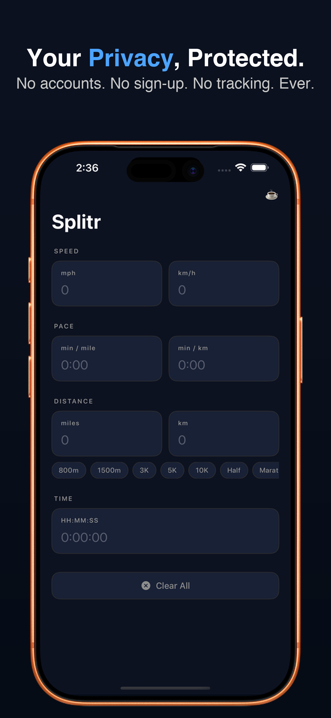 Splitr: Run Calculator screenshot 7