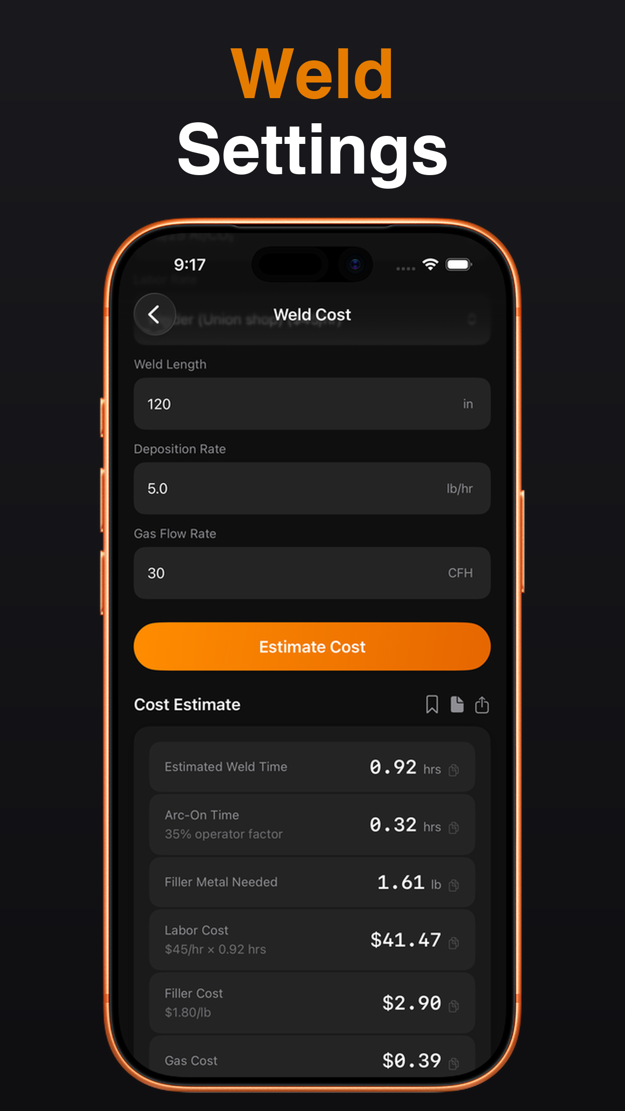 Welding Reference Pro screenshot 3