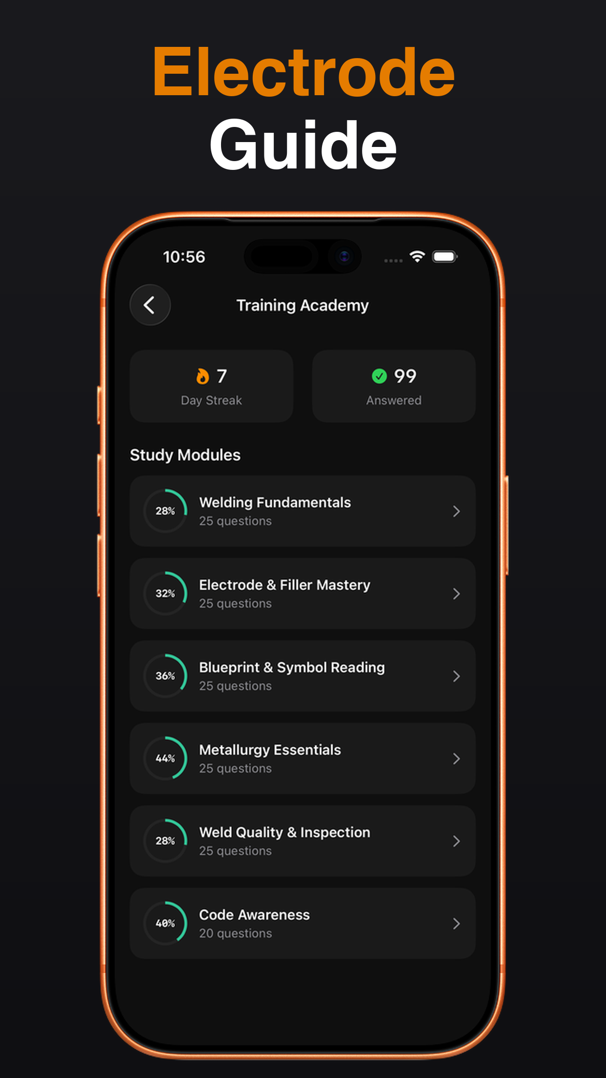 Welding Reference Pro screenshot 5
