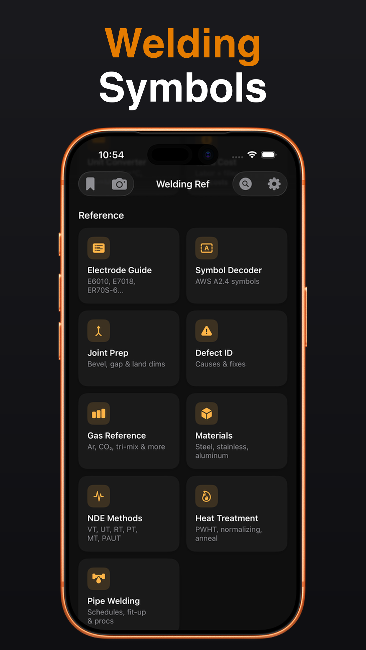 Welding Reference Pro screenshot 6