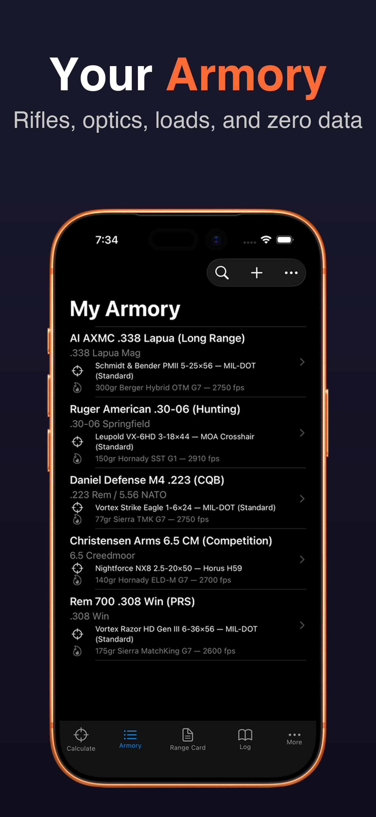 Zima: Ballistics Calculator screenshot 6