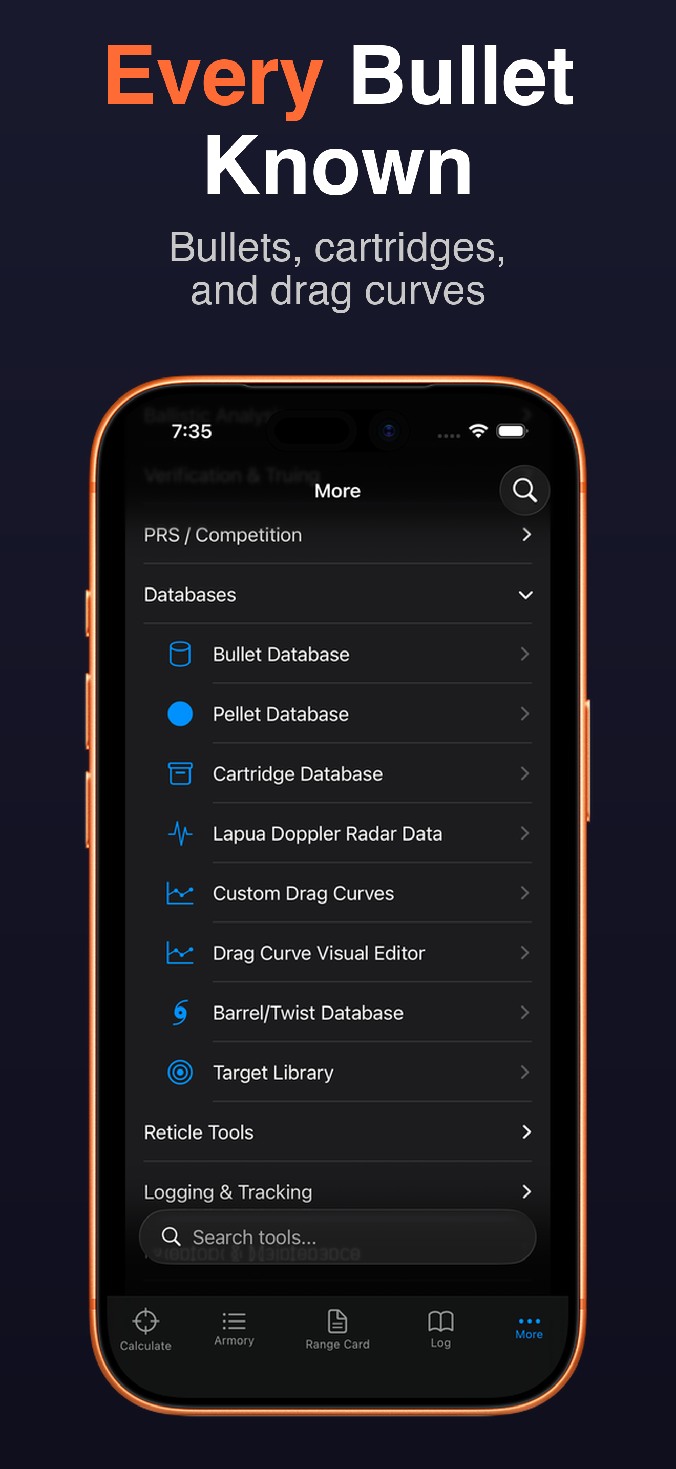 Zima: Ballistics Calculator screenshot 8