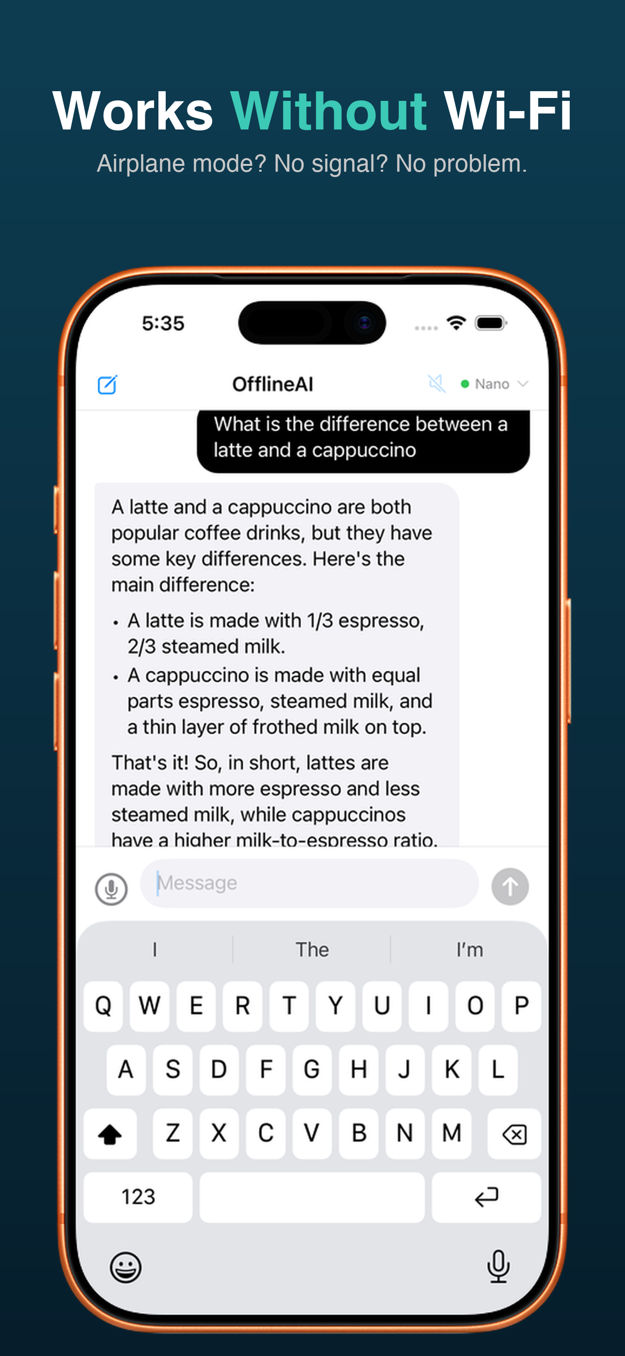 Zima: Offline AI screenshot 8